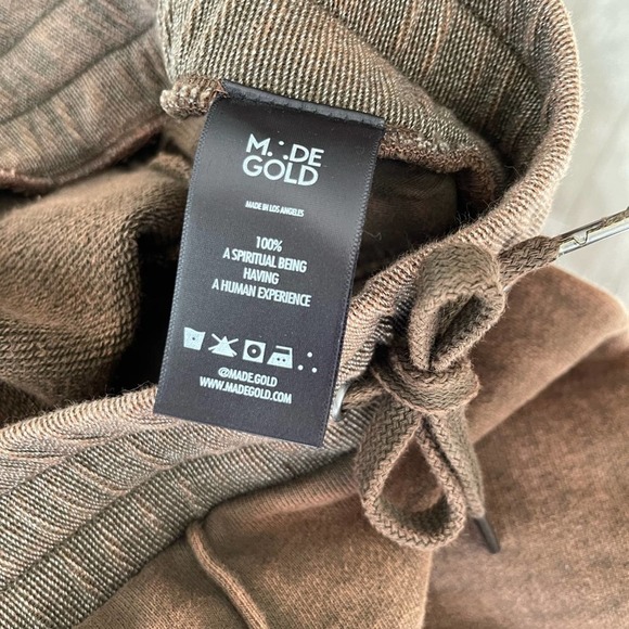 MADE GOLD Sweatpants Ginger - Palo Size XS - Picture 7 of 9